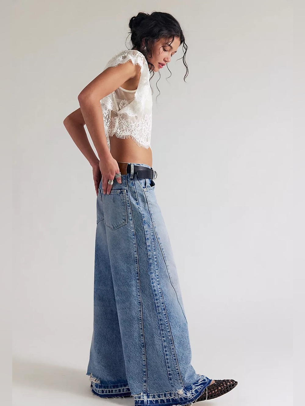 NWOT We The Free Apollo Wide-Leg Jeans - Picture 2 of 5